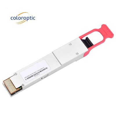 200G QSFP-DD LR4 Optical Transceiver Module 10km với DDM thời gian thực đầy đủ