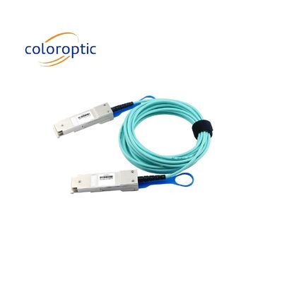 40G QSFP + 3 - 100m Dài AOC Cáp quang hoạt động Infiniband QDR / DDR / SDR