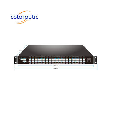 Cáp kép WDM 40CH C21-C60 Dwdm Mux Demux thụ động với cổng 1310nm