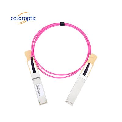 100G QSFP28 đến 100G QSFP28 AOC DAC Cable 1m - 70m Độ dài cho trung tâm dữ liệu