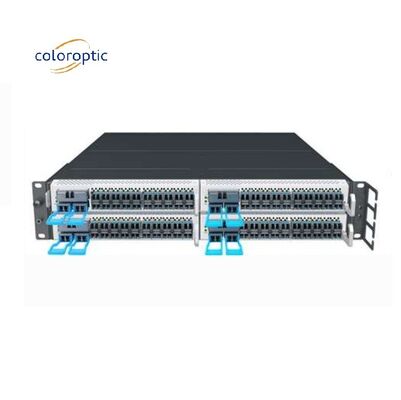 2 RU Core Network Switch QSFP28 SFP+ cho kết nối giữa trung tâm dữ liệu