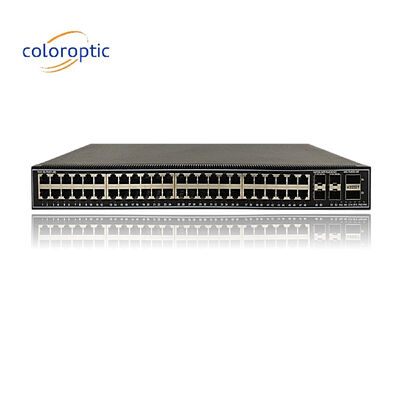 CE Lớp 2 Enterprise Network Switch Với cổng 48*2.5GE, 4*10GE, 2*40GE