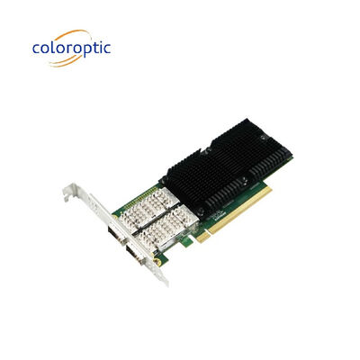 PCIe X16 Cổng kép QSFP28 Ethernet Network Adapter 100G Intel E810
