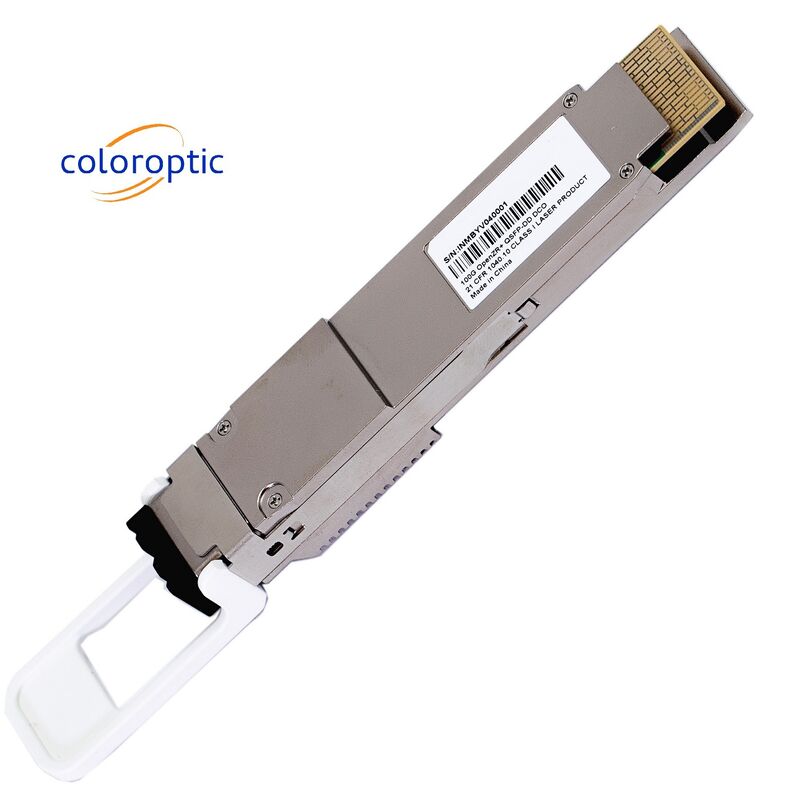 Mô-đun quang hợp 100Gbps QSFP-DD 100G ZR OFEC-QPSK Laser cố định