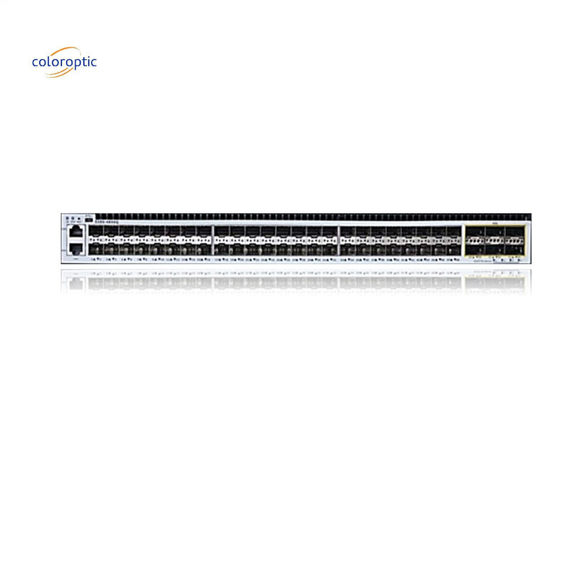 Lớp 3 Chuyển đổi mạng 48 cổng với 48 * 10GE 4 * 100G cổng 1 * bảng điều khiển