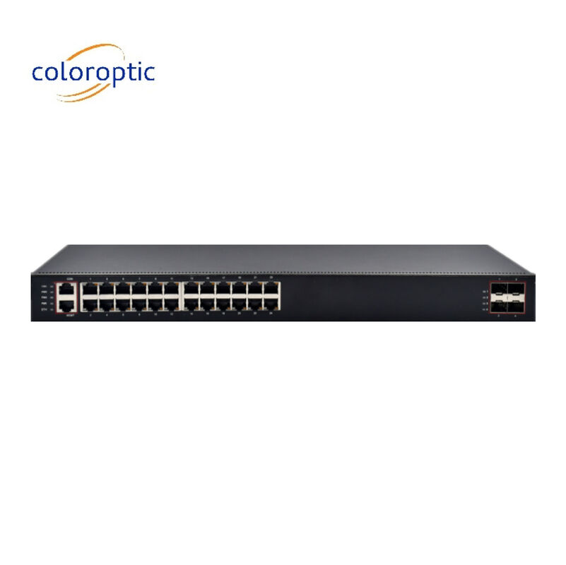 High Performance Layer 3 Core Network Switch với 24 cổng 4 * 10G SFP + cổng